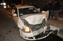  بالصور: إصابة 3 أشخاص بحادث طرق قرب مدينة اللد